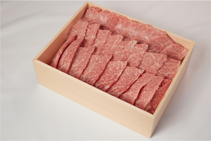 上州和牛 焼肉用詰め合わせ   特上カルビ 600g