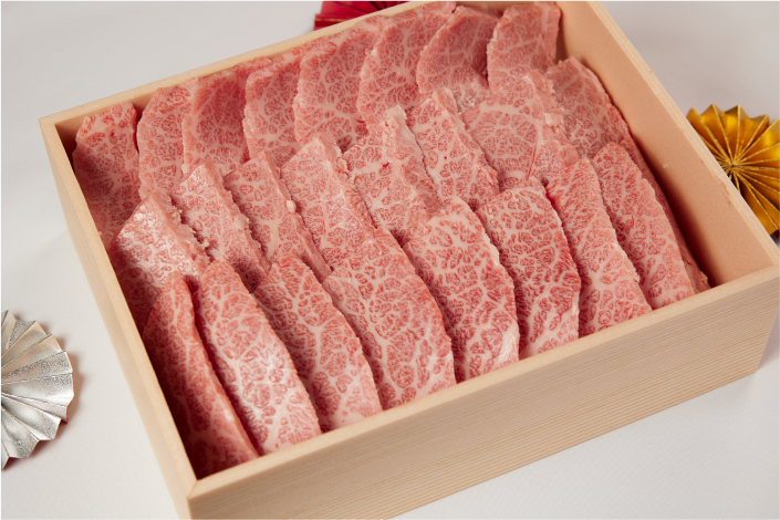 上州和牛 焼肉用詰め合わせ   特上カルビ 600g